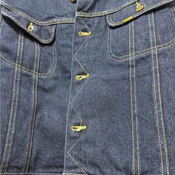 Vintage Lee Storm Rider Jacket (with tags!) 44r (never washed) - Picture 2 of 10